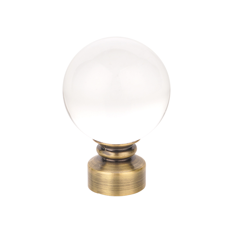 Perde kristal finialleri