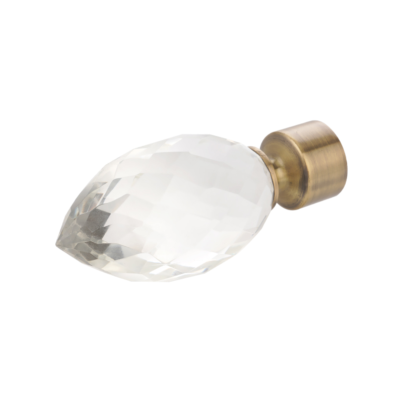 Perde kristal finialleri