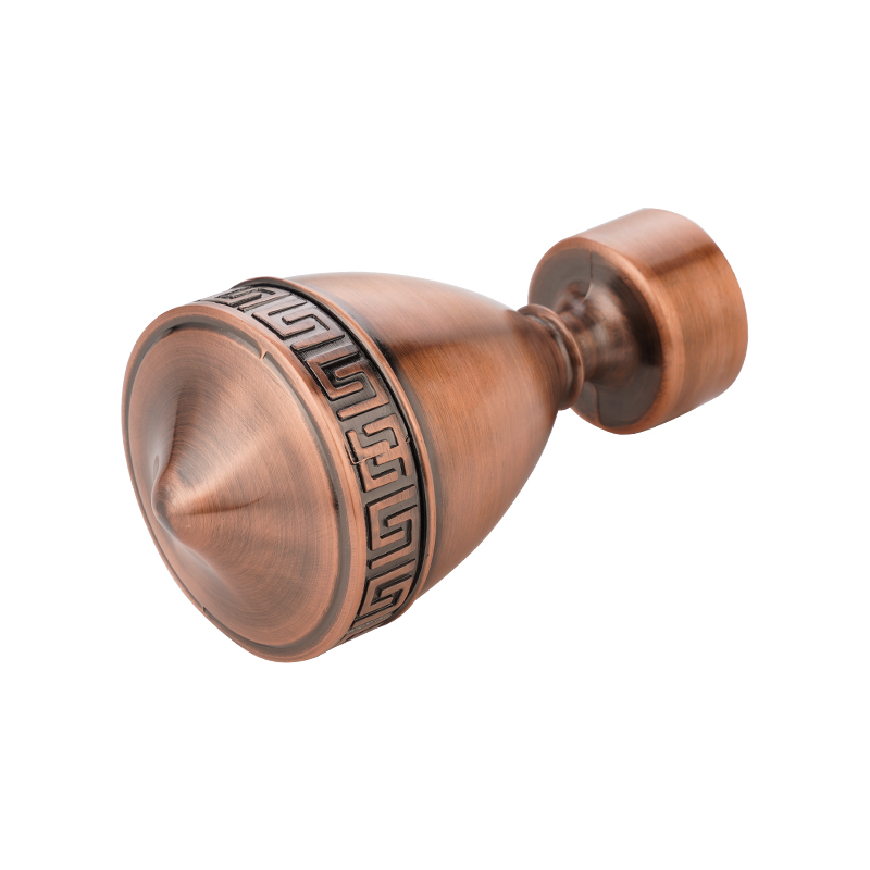 Top finial perde çubuğu