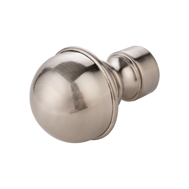 Top finial perde çubuğu