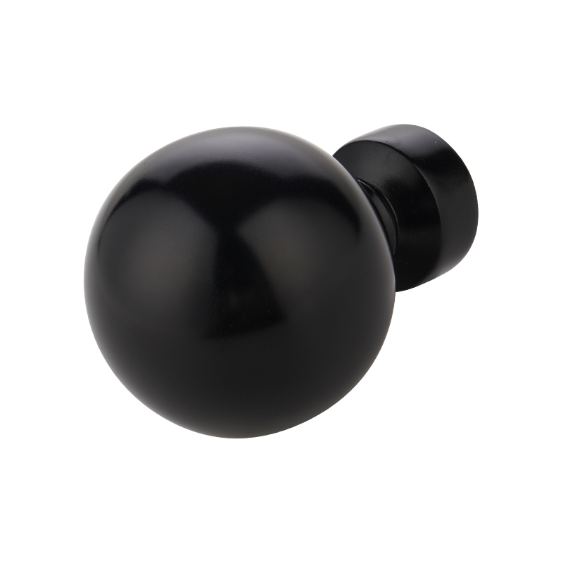 Top finial perde çubuğu