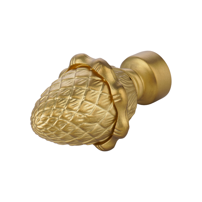 Top finial perde çubuğu